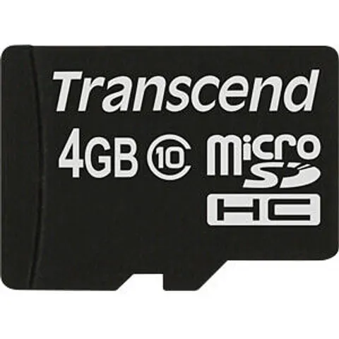 TS4GUSDC10 - microSDHC memory card, 4 GB, Transcend, class 10 – image 2