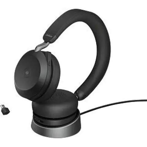 Jabra Evolve2 75 - USB-C MS Teams with Desk Stand - Black – image 2