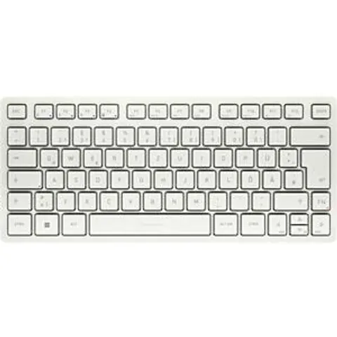 CHERRY JK-7100DE-0 - Keyboard, Bluetooth, white, compact, DE – image 2