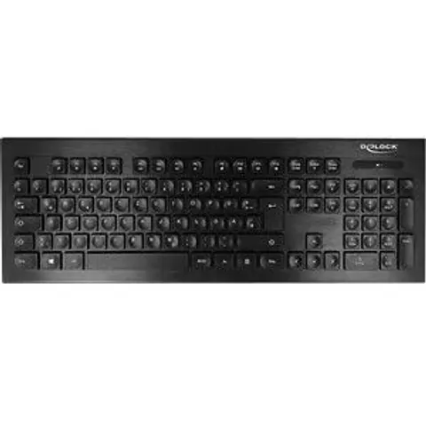 DELOCK 12671 - Keyboard, wireless, black, german layout – image 2