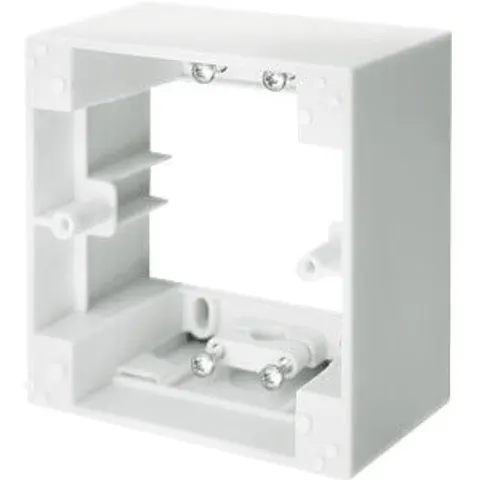 SCHELLENBERG AS 20003 - Surface-mounted frame, 1-fold, angular, white – image 2