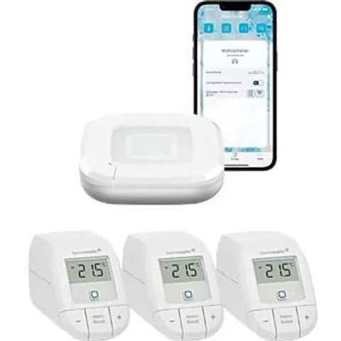 HOMEMATIC IP HMIP HAP2-ETRVB3 - Heating starter bundle for 3 radiators – image 2