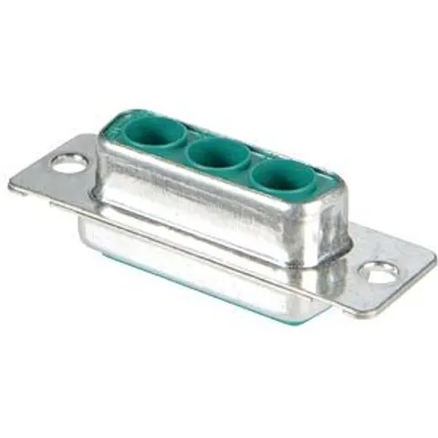 CONEC MIX-BUG 3W3 - D-SUB coax jack for mixed assembly, straight – image 2
