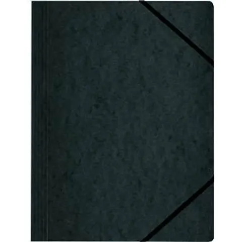 HERLITZ 11159688 - Folder with elasticated corner straps, A4, black, pack of five – image 2