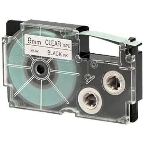 Casio XR-9X1 - black / clear, 9 mm Breite – image 2