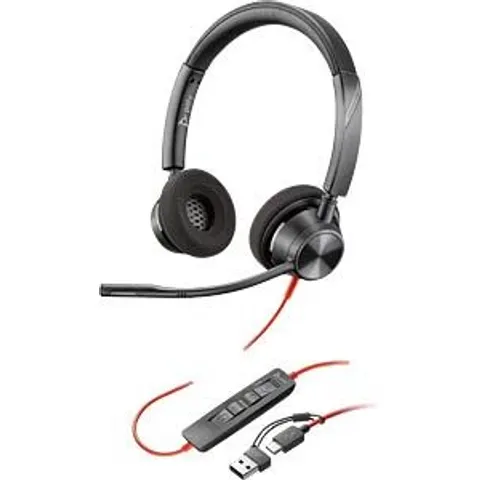 HP Poly Blackwire 3320 Stereo Microsoft Teams Certified USB-C Headset – image 2
