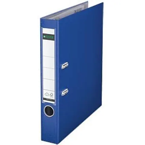LEITZ 10155068 - Leitz 180° Lever Arch File Plastic, blue – image 2