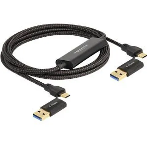 DELOCK 83014 - KM Switch cable, USB Type-C, 2 m – image 2
