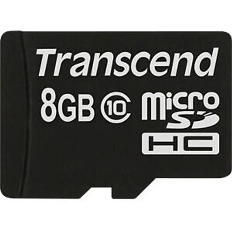 TS8GUSDC10 - microSDHC memory card, 8 GB, Transcend, class 10 – image 2