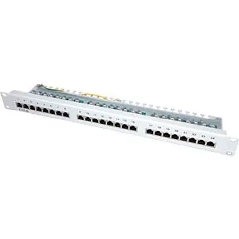 "VALUE 26990329 - 19"" patch panel, 1 U, 24-port, Cat. 5e, grey" – image 2