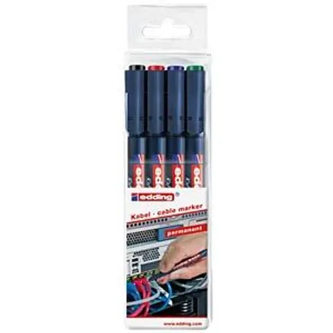 Edding 8407/4 S Cable Marker Set – image 2