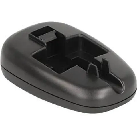 DELOCK 67055 - Keystone lay-on bracket, black – image 2