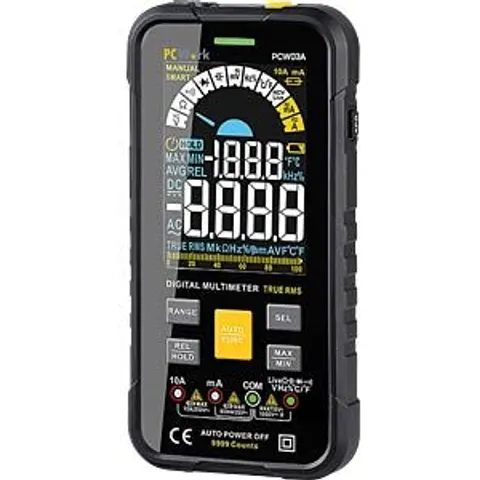 PCWORK PCW 03A - PCW03A multimeter, digital, 9999 counts, TRMS, AC/DC – image 2