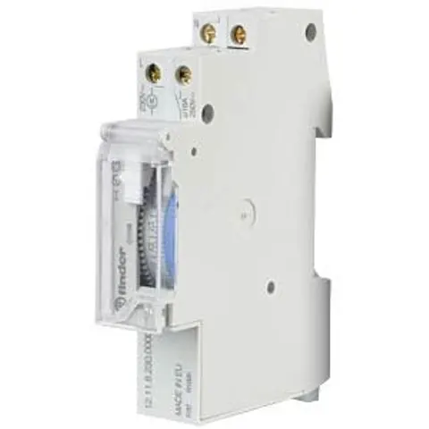 FINDER FIN 12.11 - Timer for 35 mm rail, daily programming – image 2