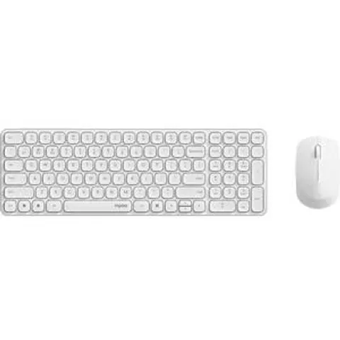 RAPOO 9310M WS - Keyboard/mouse combination, Bluetooth/wireless, white, German la – image 2