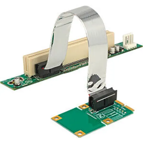 DELOCK 41359 - Riser Card Mini PCI Express > PCI 32 Bit / 5 V left insertion – image 2