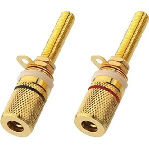 MONACOR MON BP-500G - LS pole terminal, pair – image 2