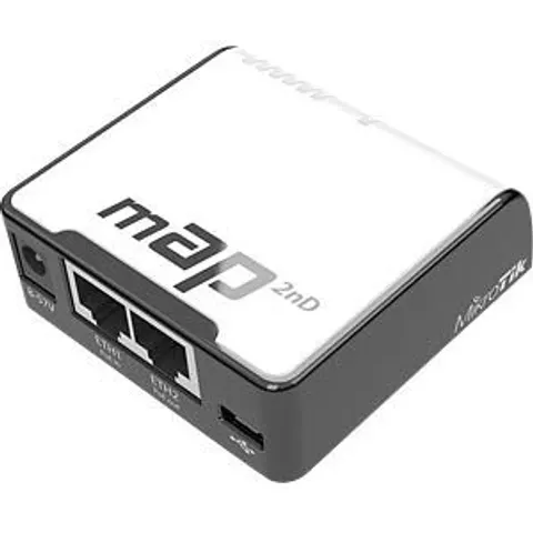 Mikrotik mAP Black. White Power over Ethernet (PoE) – image 2