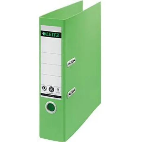 LEITZ 10180055 - High-Quality 180° Folder, Green, 80 mm – image 2