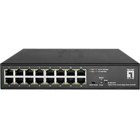 LEVELONE GES2216 - Switch, 16-Port, Gigabit Ethernet – image 2