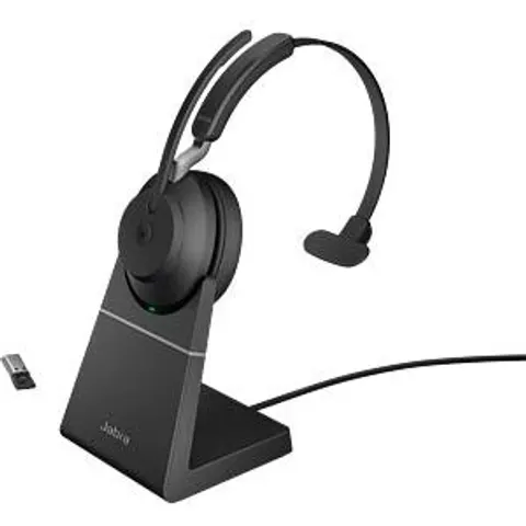 Jabra Evolve2 65 USB-A Black MS Chrg stand Mono – image 2