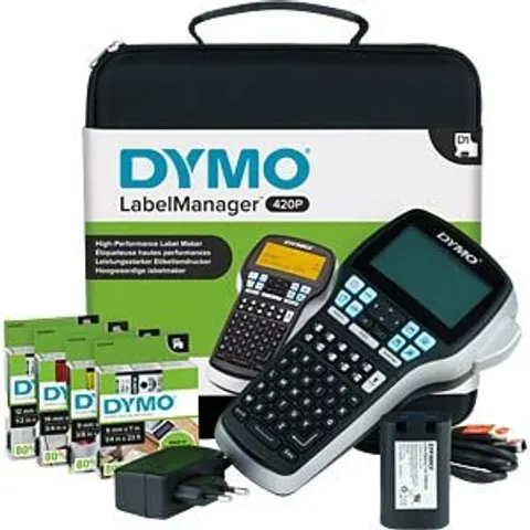 Dymo LabelManager 420P Portable Label Maker Kit, New – image 2