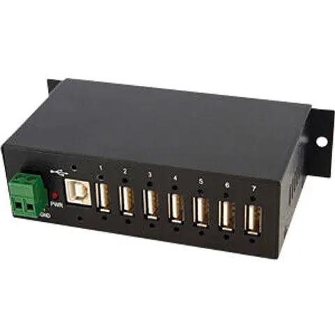 STARTECH.COM ST 7200USBM - USB 2.0 7 port hub, industrial, mountable – image 2