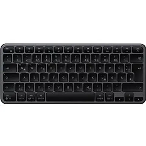 SATECHI ST-KEX1C-DE - Wireless keyboard, Bluetooth/wireless, black, German layout – image 2