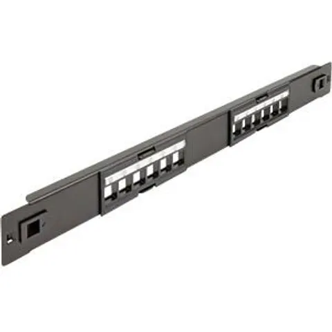 "DELOCK 66821 - 19"" Keystone Patch Panel 12 Port tool free" – image 2