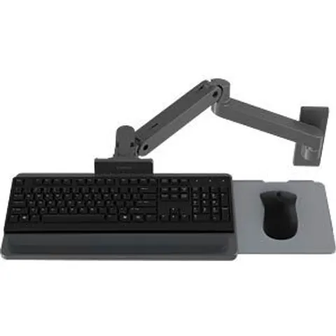 Ergotron LX Pro Wall Keyboard Arm (dark grey) – image 2