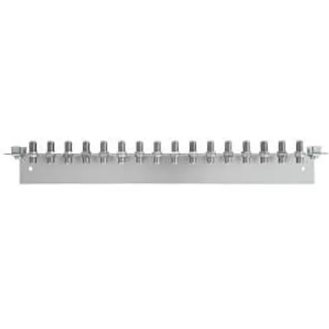 AXING QEW 16-06 - Earthing angles, single-rowed, 16-way – image 2
