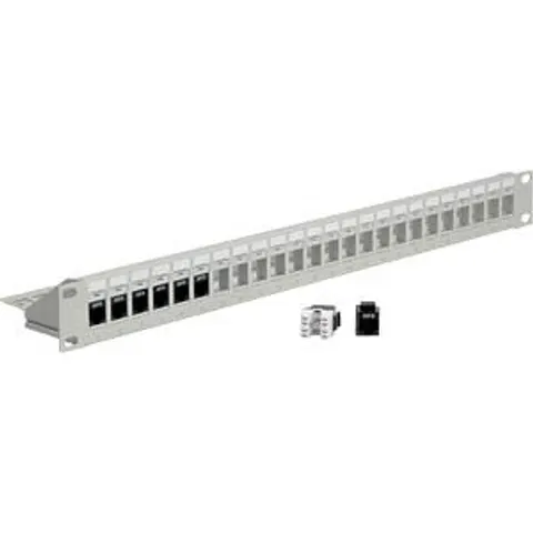 "ROLINE 26110356 - 19"" Keystone Patchpanel 24 Port" – image 2