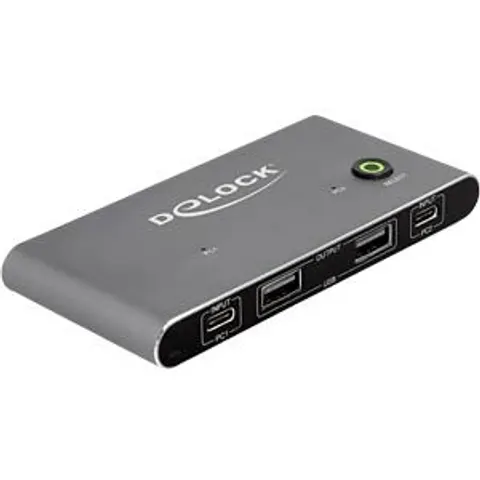 DELOCK 11486 - 2-port KVM switch, HDMI – image 2