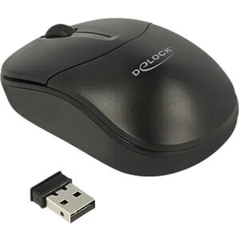 DELOCK 12494 - Wireless mouse black – image 2
