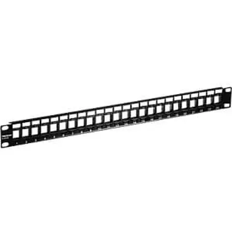 TRENDNET "TRN TC-KP24 - 19"" Patchpanel for 24x Keystone modules, black" – image 2