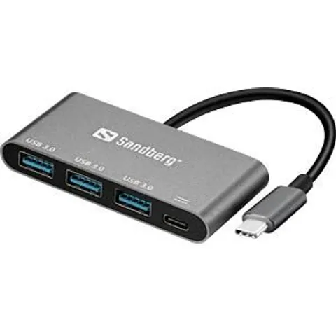 Sandberg USB-C to 3xUSB 3.0 Hub + PD – image 2