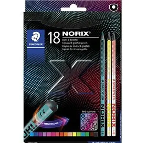 STAEDTLER 186C18 - Coloured pencils, triangular shape, 18 colours – image 2