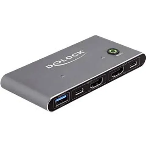 DELOCK 18647 - 2-port KVM switch, HDMI – image 2