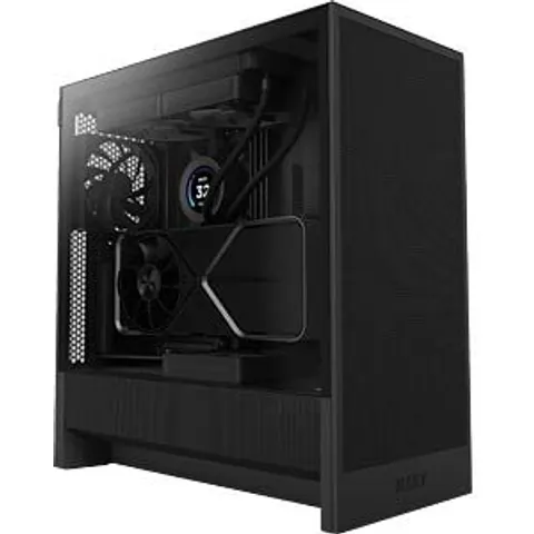 NZXT H5 Flow Midi Tower Black – image 2