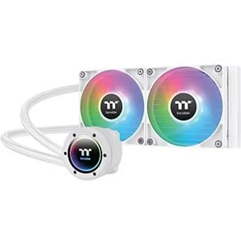 Thermaltake TH240 V2 ARGB Processor Liquid cooling kit 24 cm White 1 p – image 2