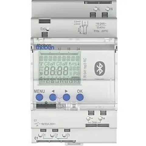 THEBEN AG THEBEN 6410330 - Digital 1-channel timer clock, TR 641, year program, app – image 2