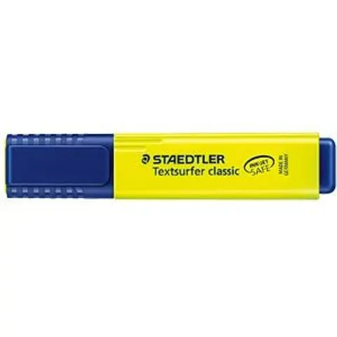 STAEDTLER 364-1 - Highlighter, chisel tip, yellow – image 2