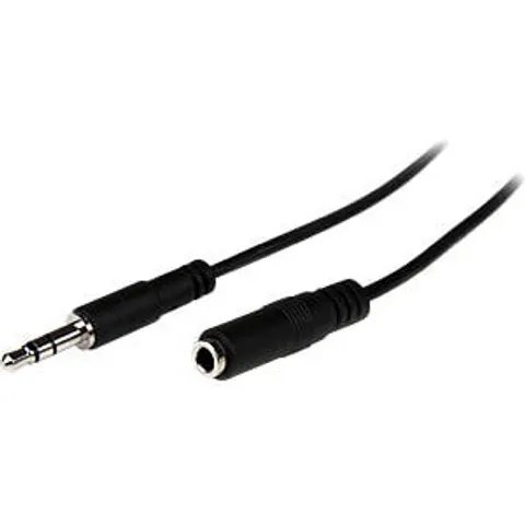 STARTECH.COM ST MU2MMFS - audio cable, 3,5 mm jack to jack extension, 2 m – image 2