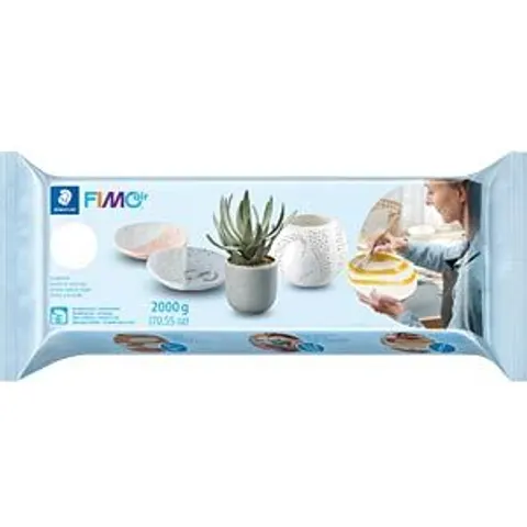 STAEDTLER 81020 - Modelling compound, air-drying, white – image 2
