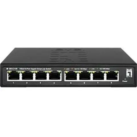 LEVELONE GES2108 - Switch, 8-Port, Gigabit Ethernet – image 2