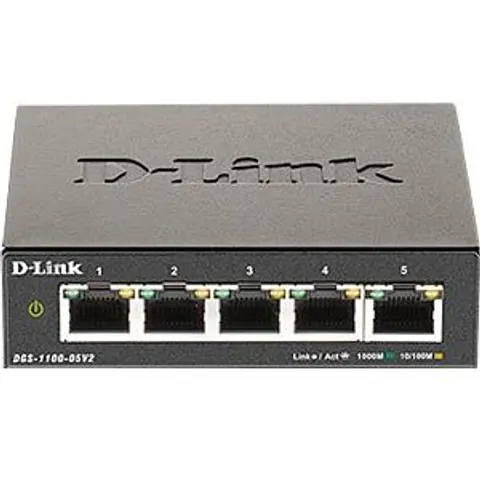 D-LINK DGS1105V2 - Switch, 5-Port, Gigabit Ethernet – image 2