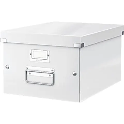 Leitz 60440001 Click and Store WOW Medium Storage Box White – image 2