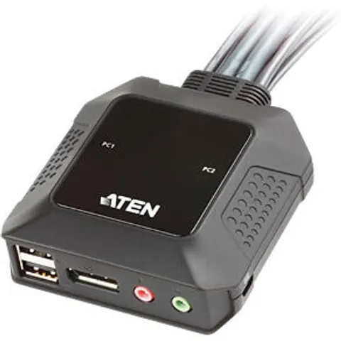 ATEN CS22DP KVM switch Black – image 2