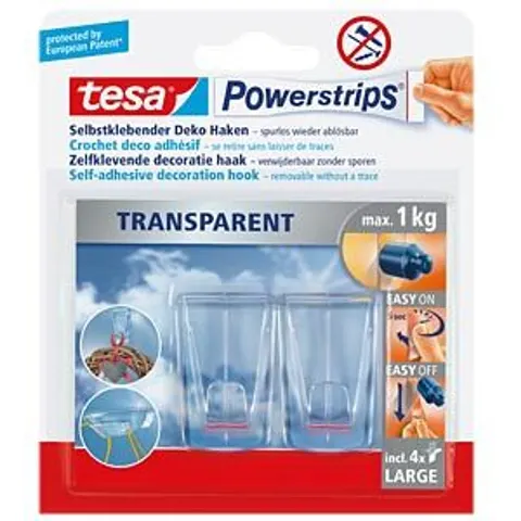 TESA 58813 - tesa® Powerstrips® Deco hooks XL – image 2