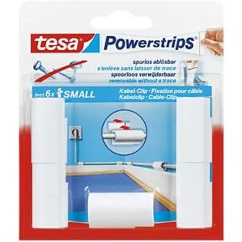 TESA 58035 - tesa® Powerstrips® cable clip, 5 pieces – image 2